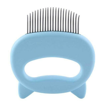 Hair Removal Cat Massaging Shell Comb Cat Supplies kittynook Blue